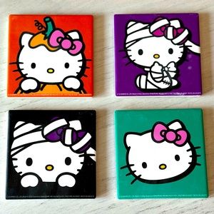 Hello Kitty Halloween Coasters